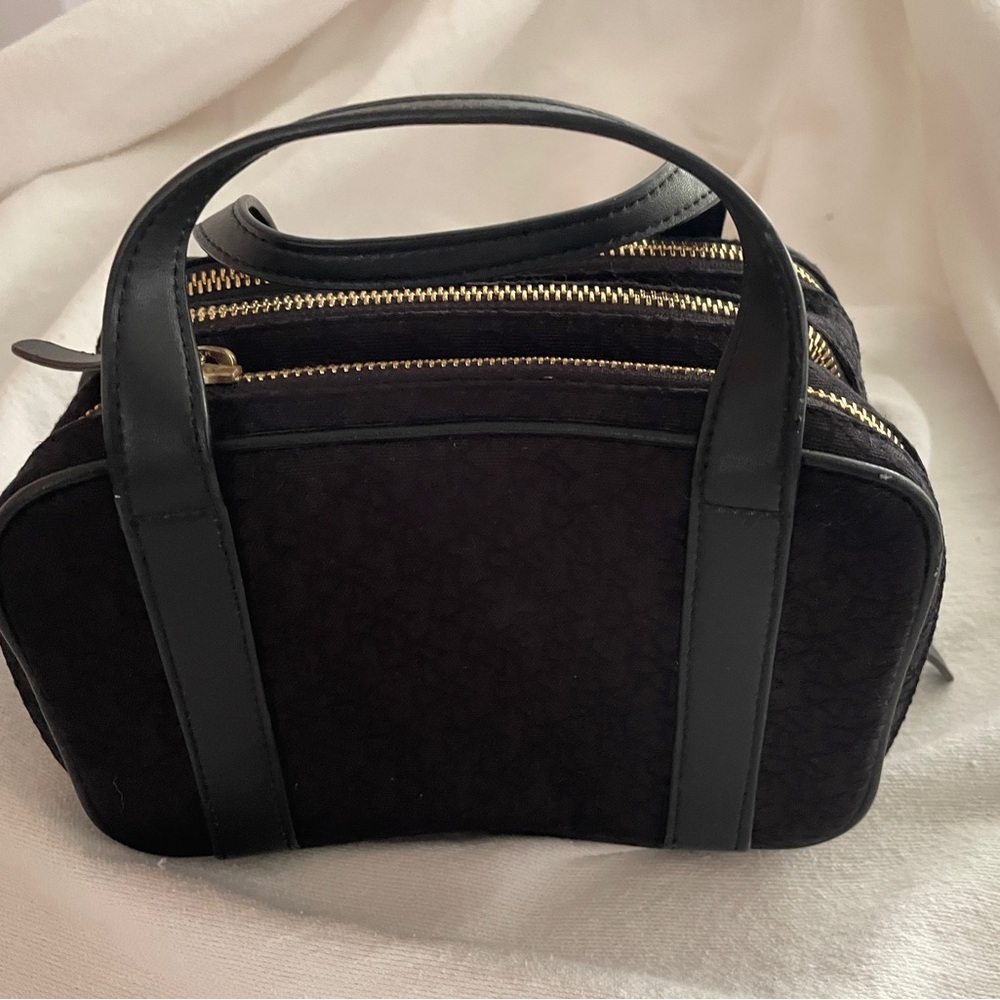 Multi compartment DKNY cosmetic bag- used once & then stored,wrapped in a closet